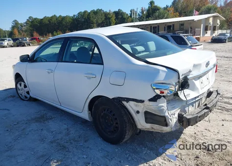 2011 Toyota Corolla Le z USA, uszkodzony, nr VIN 2T1BU4EE2BC568087